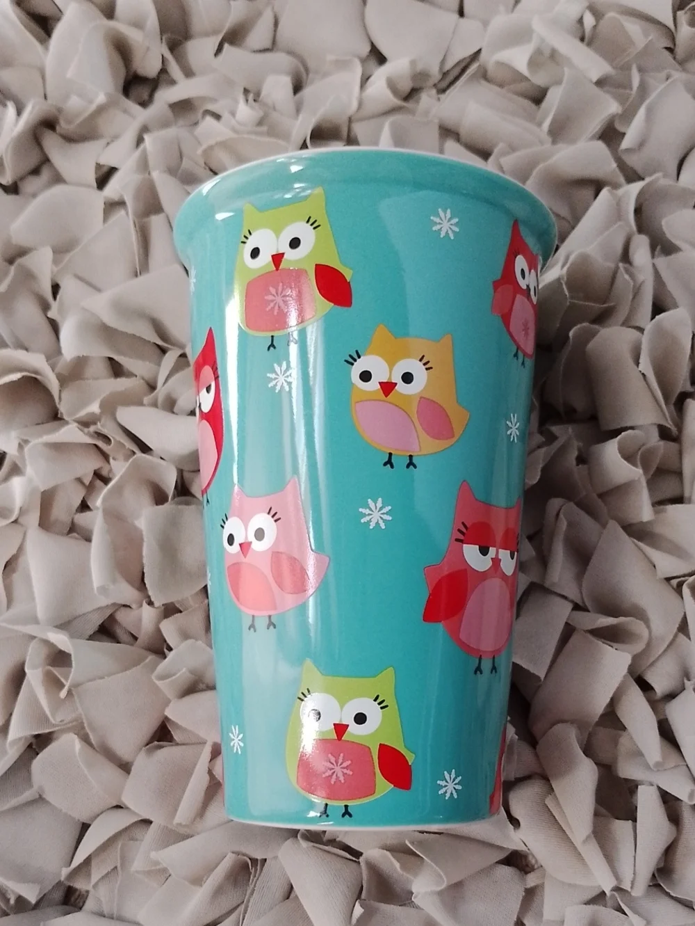 Ceramic Coffee Cup With Silicone Lid